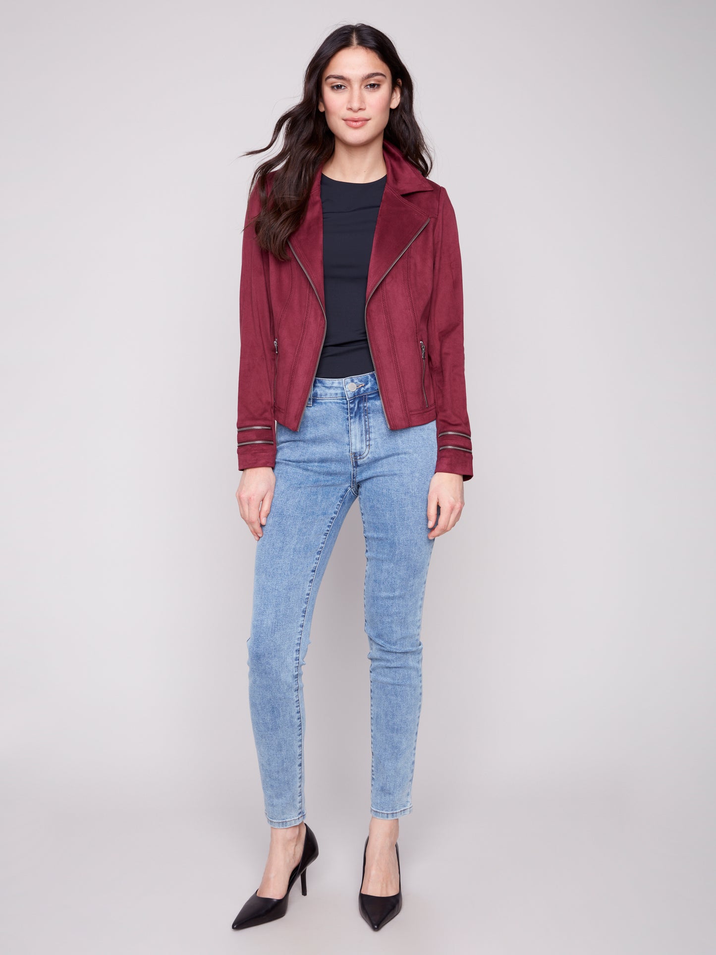 Vintage Faux Suede Jacket