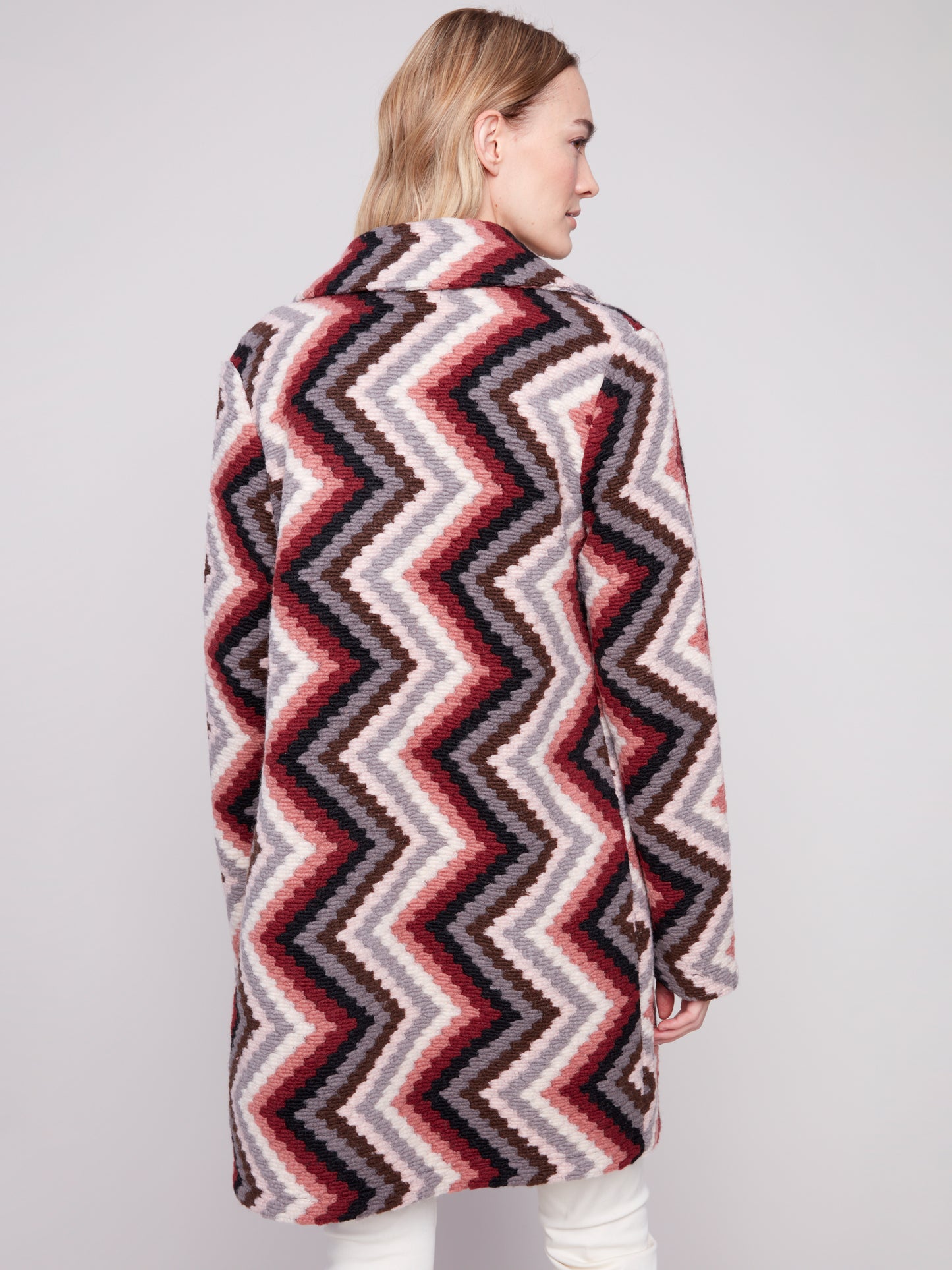 Long Crochet Coat