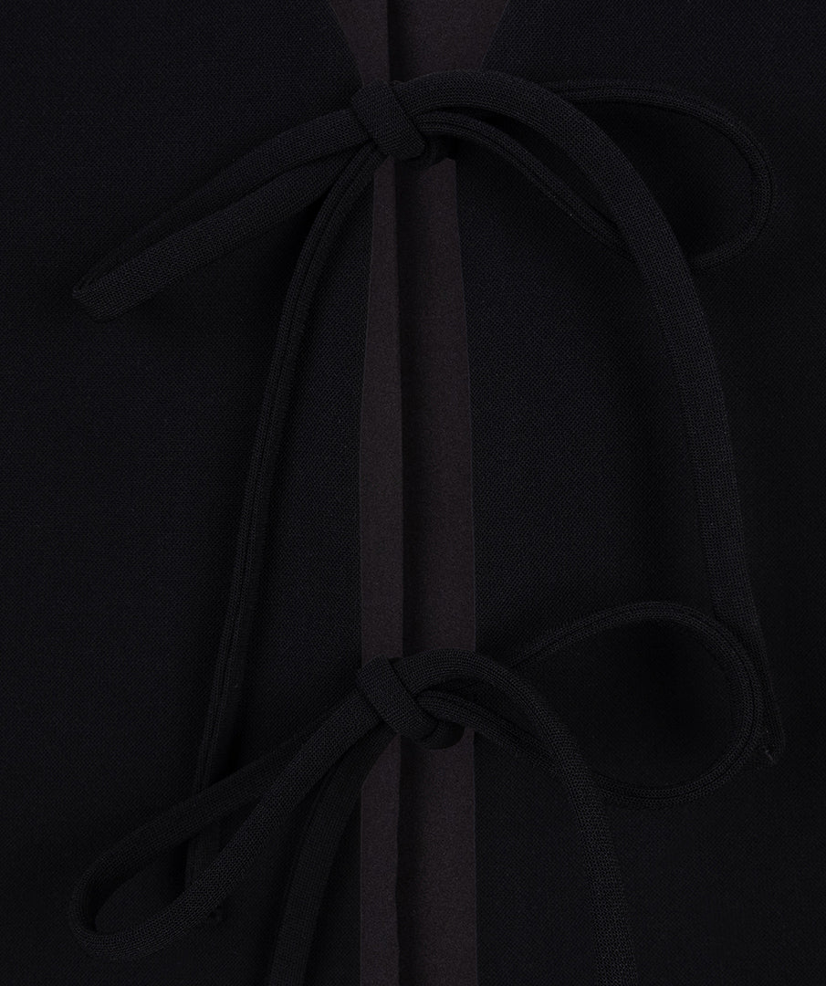 Tie-Front City Vest