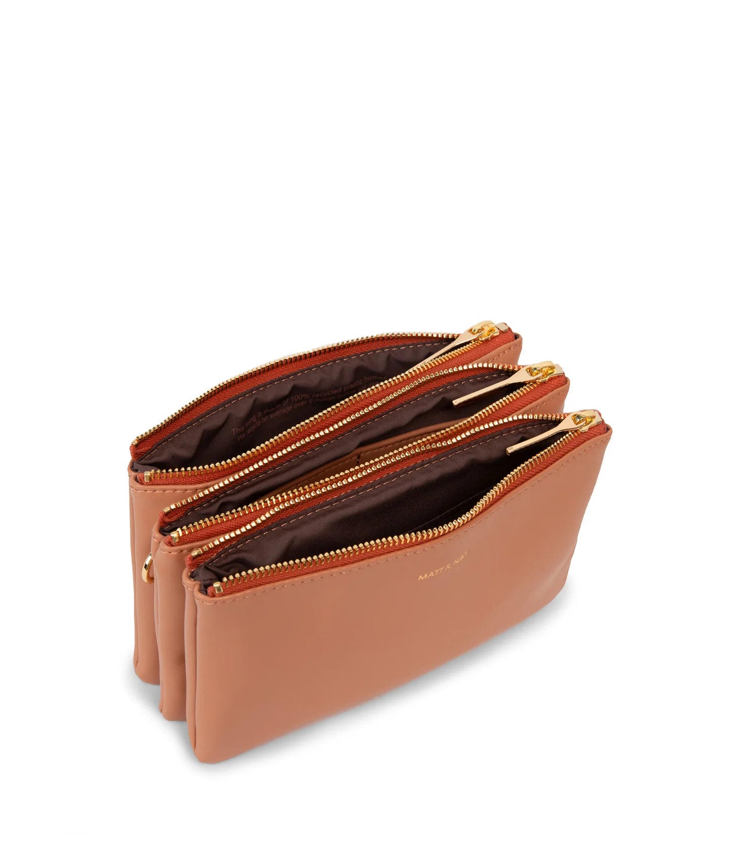 Triplet Vegan Crossbody Bag