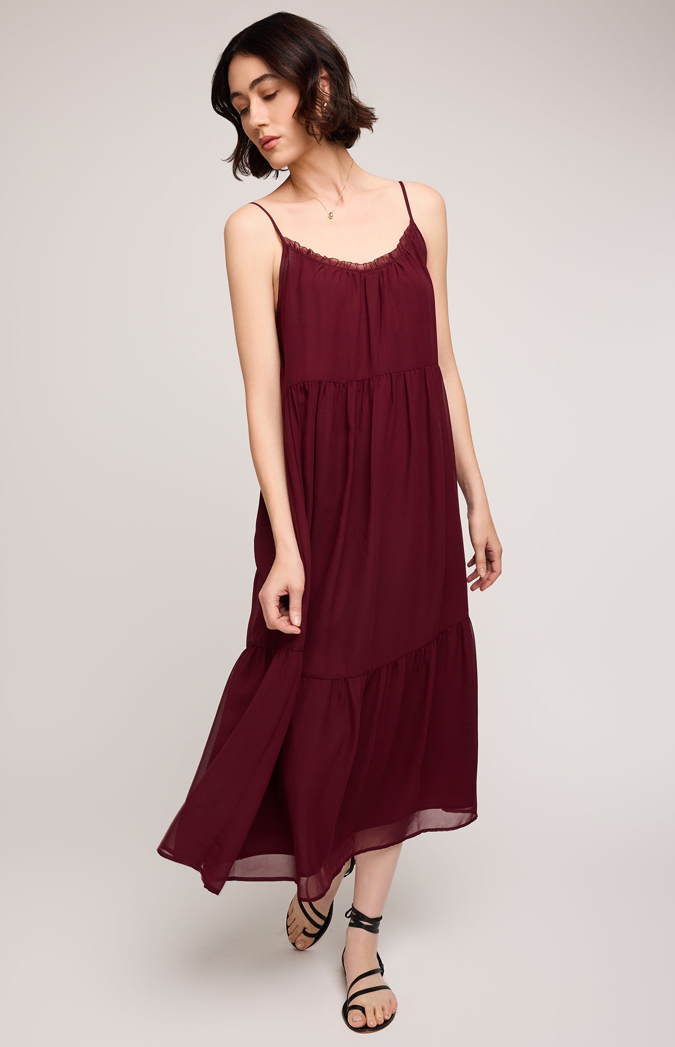 Hollis Chiffon Midi Dress