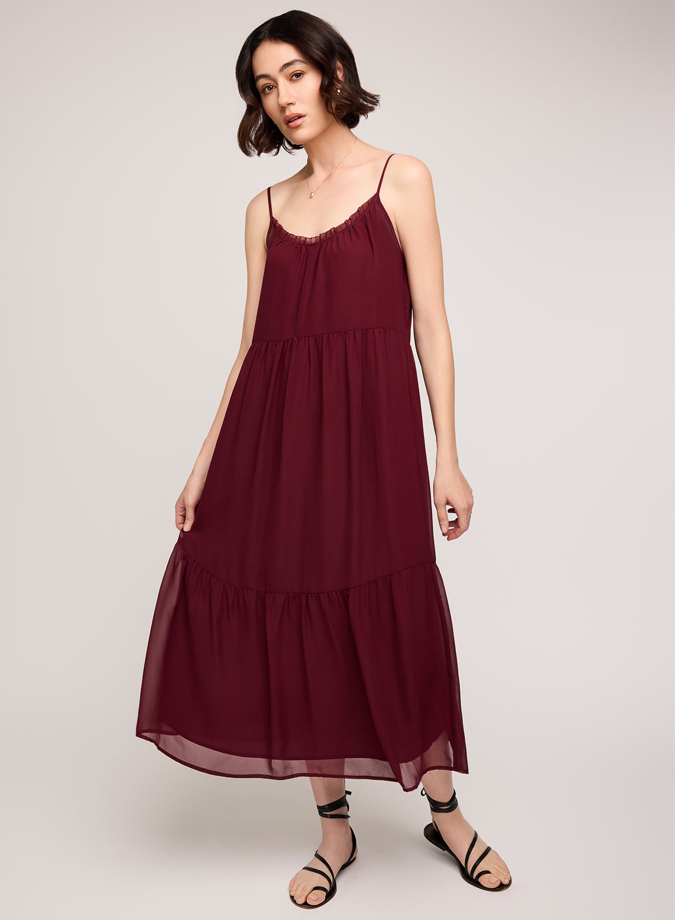Hollis Chiffon Midi Dress