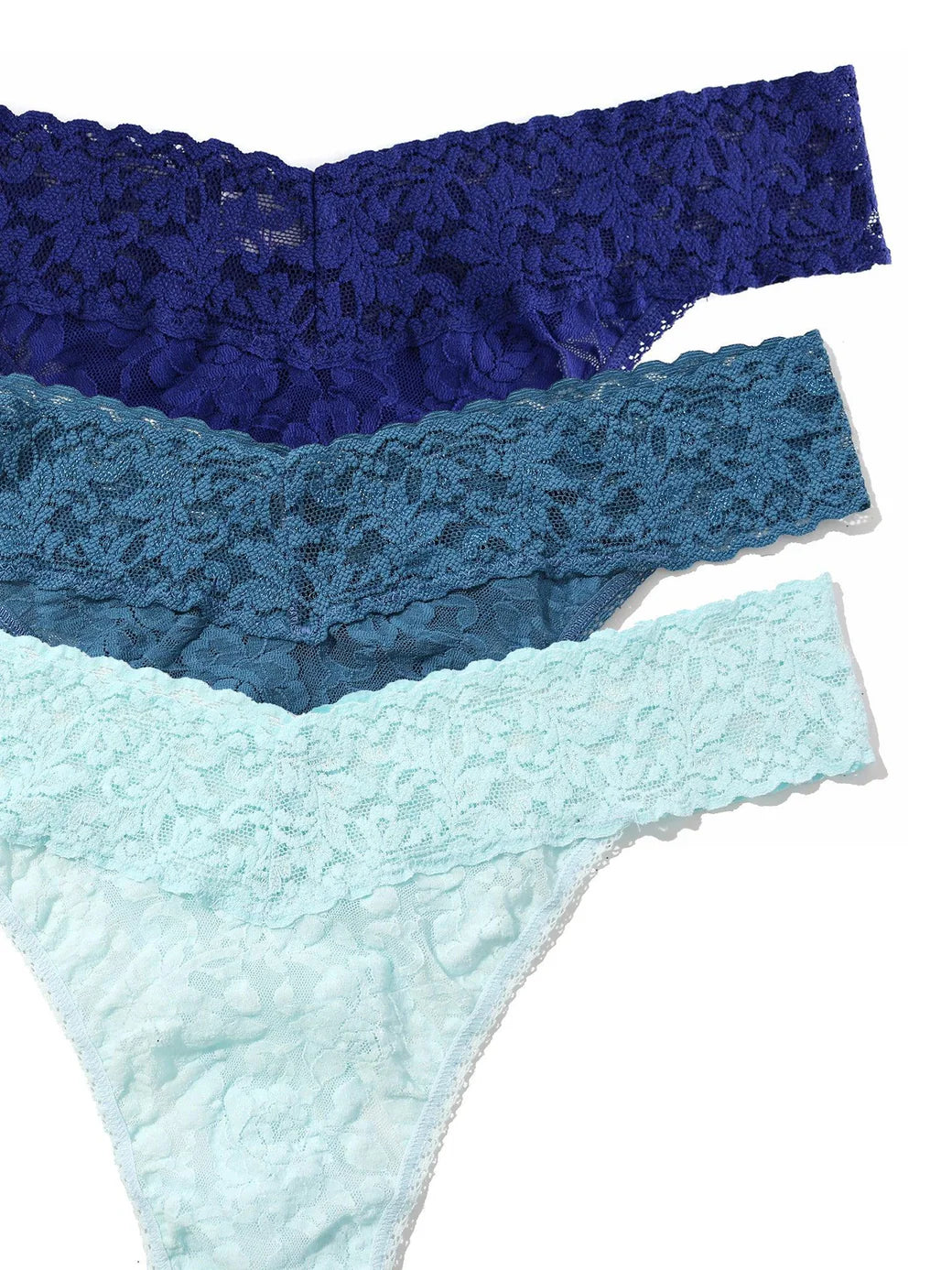 3 Pack Signature Lace® Original Rise Thongs