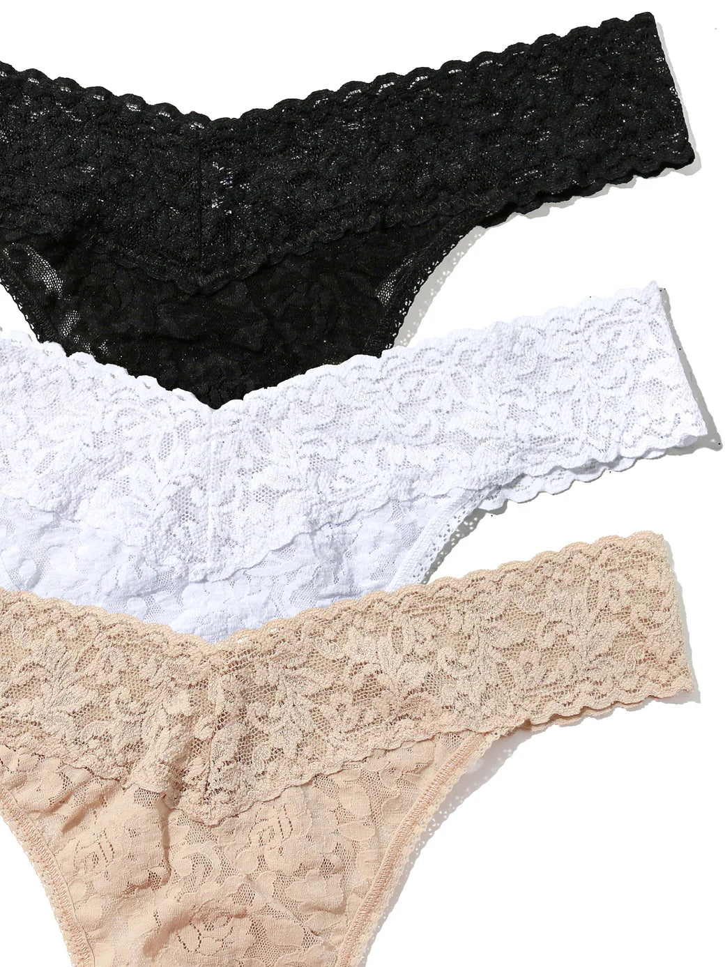 3 Pack Signature Lace® Original Rise Thongs