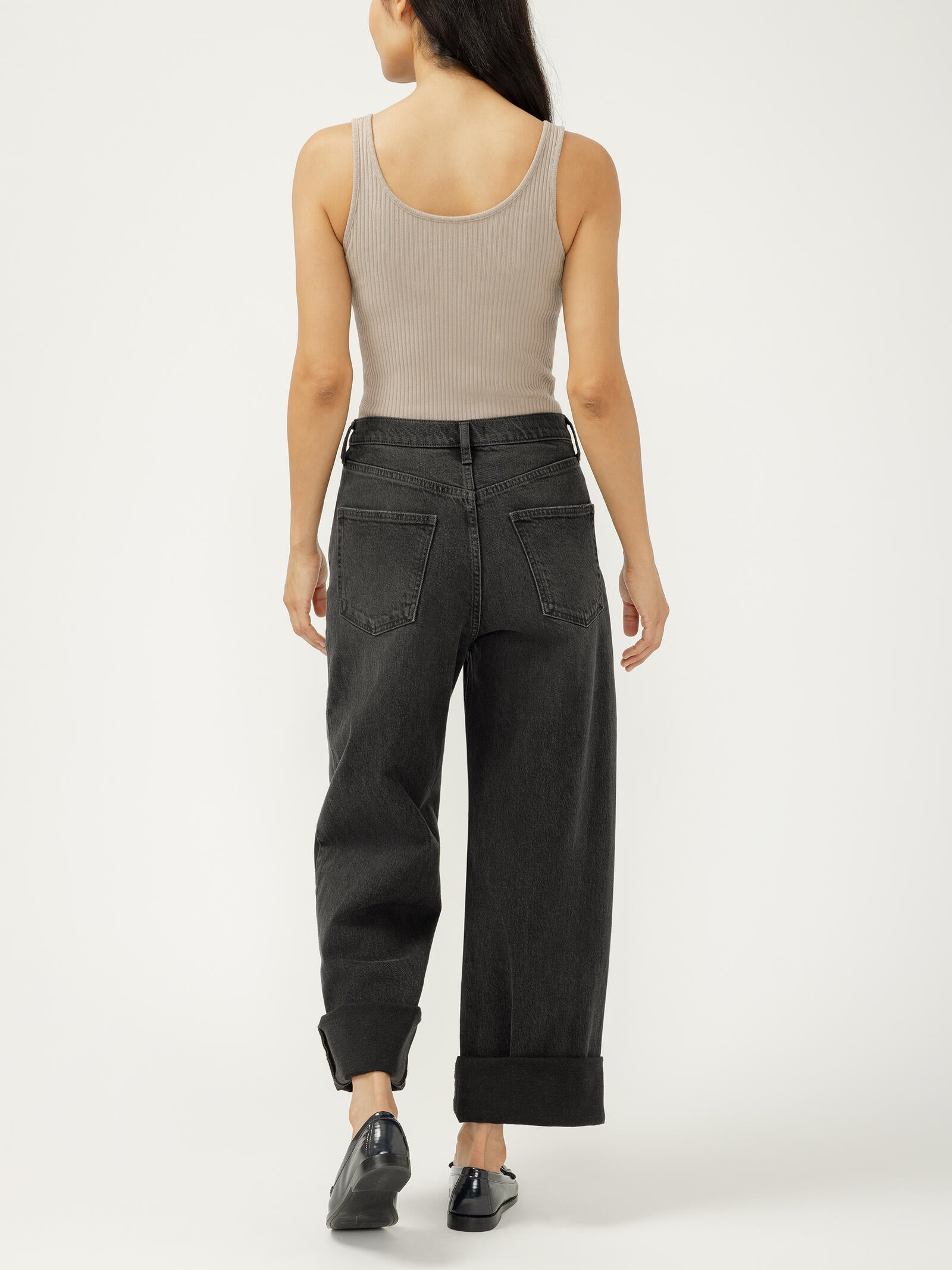 Be Easy High Rise Wide Leg Jeans