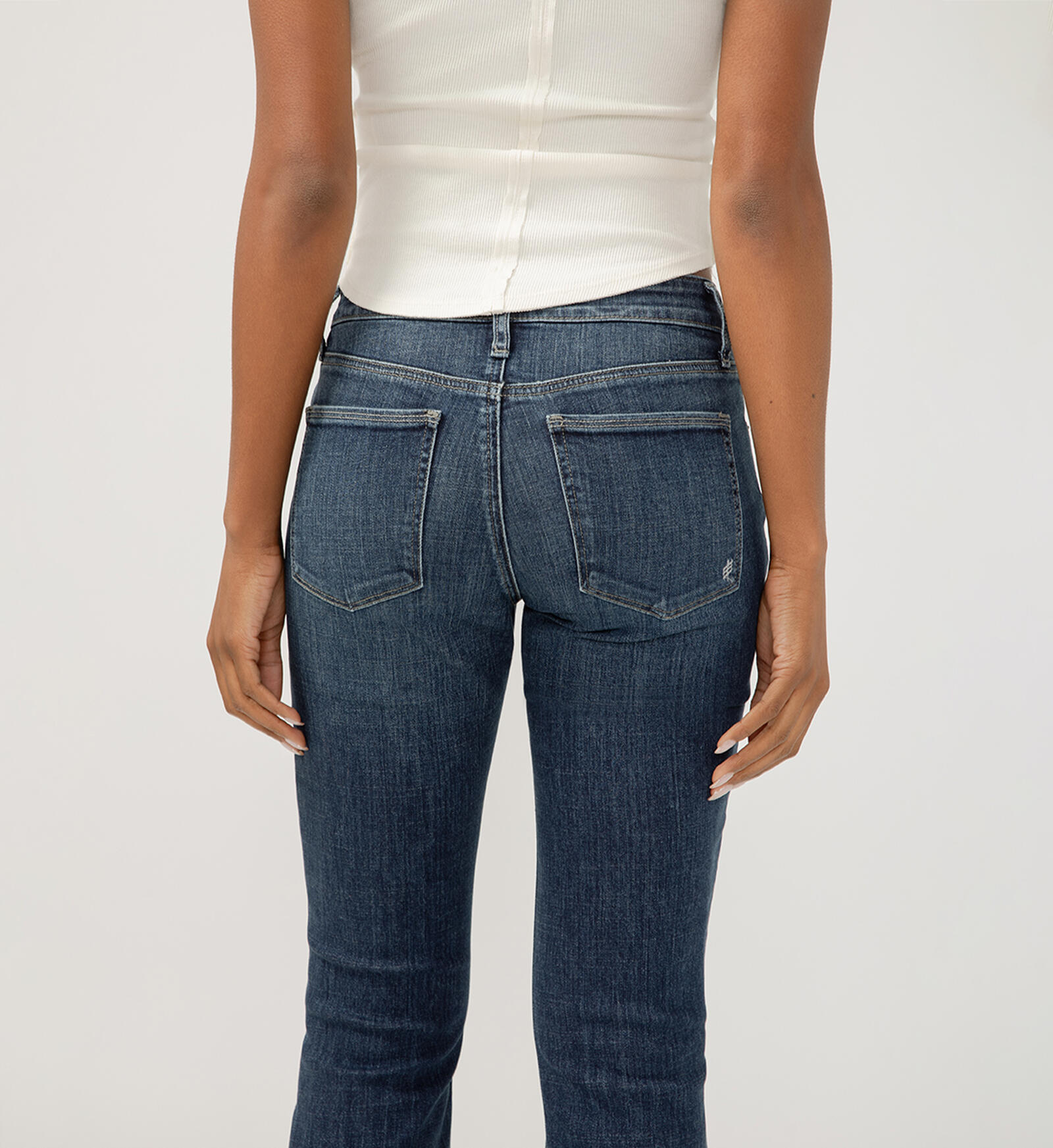 Suki Mid Rise Slim Bootcut Luxe Stretch Jeans