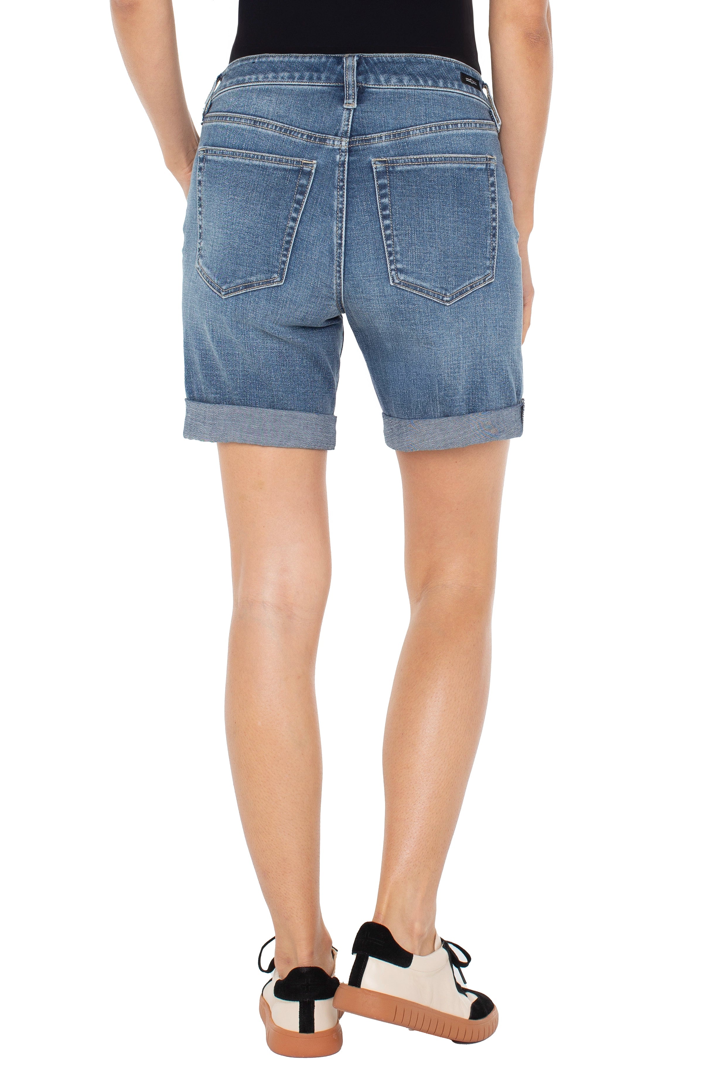 Marley Girlfriend Roll Cuff Short
