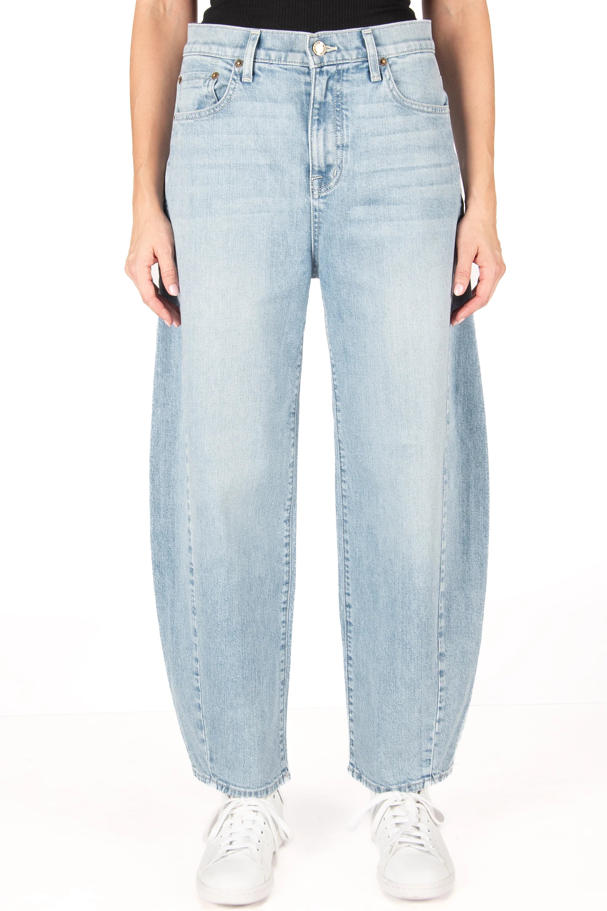 Daphne Ankle Barrel Jeans