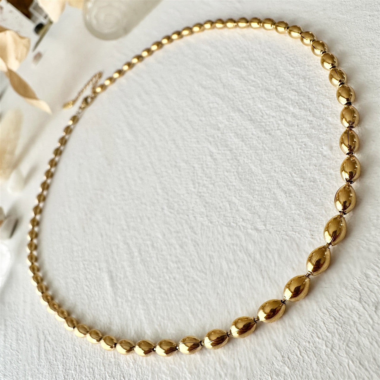 Excelsa Bean Chain Necklace
