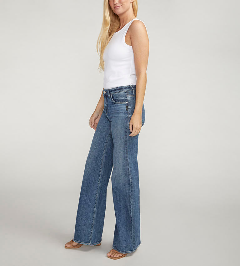 Isbister High Rise Wide Leg Jeans