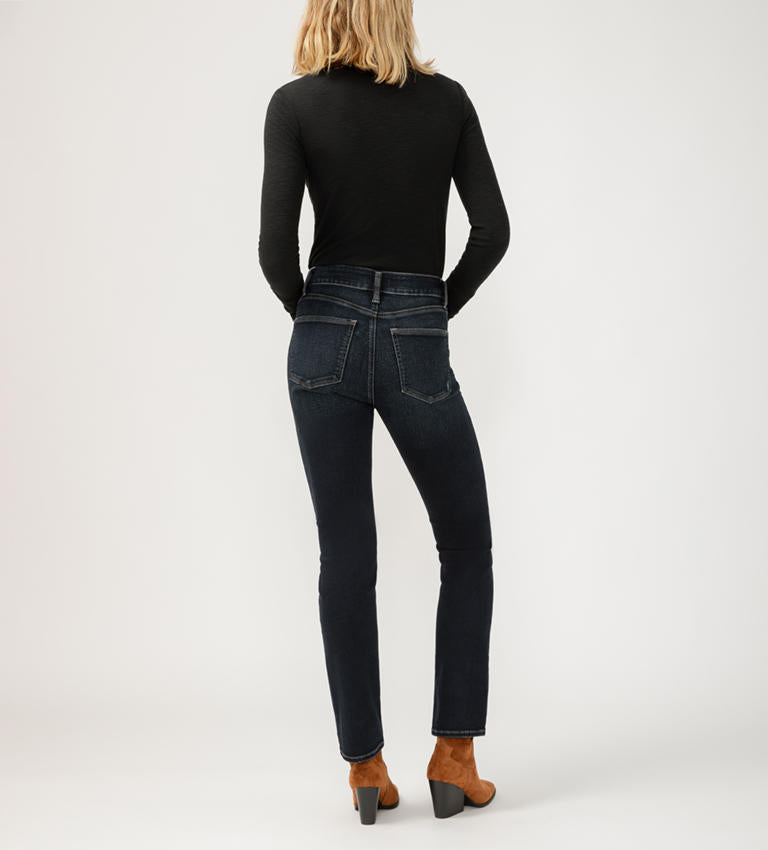 Avery High Rise Straight Leg Jeans