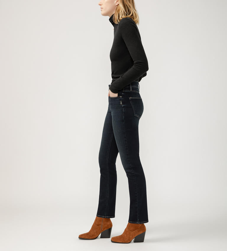 Avery High Rise Straight Leg Jeans