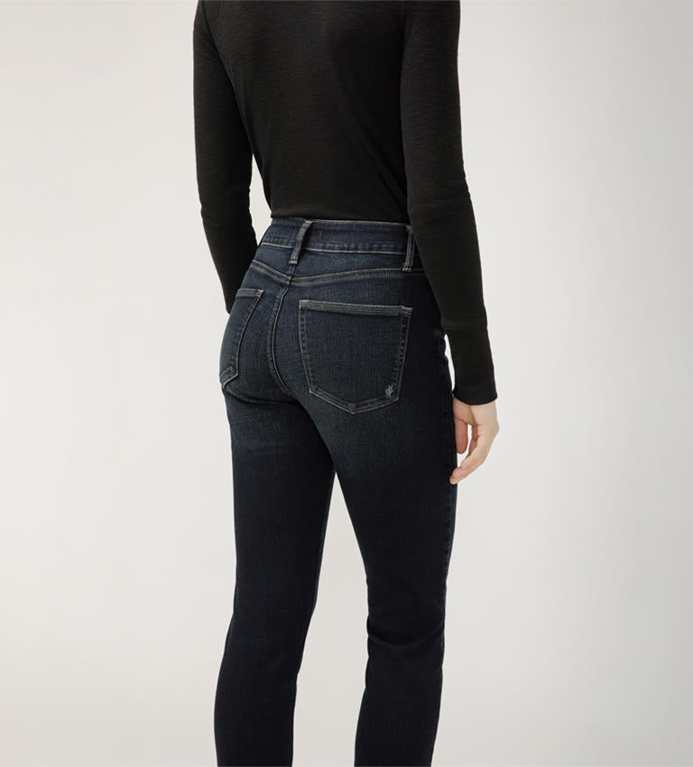 Avery High Rise Straight Leg Jeans