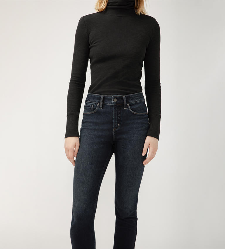 Avery High Rise Straight Leg Jeans