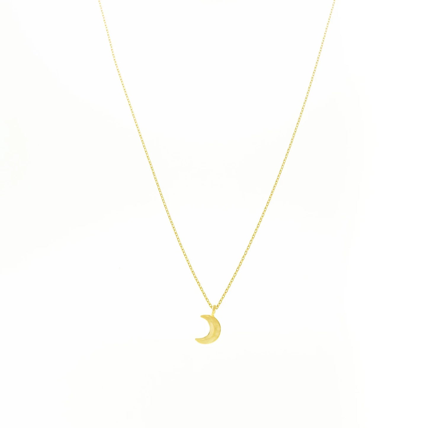 Celestial Crescent Moon Necklace