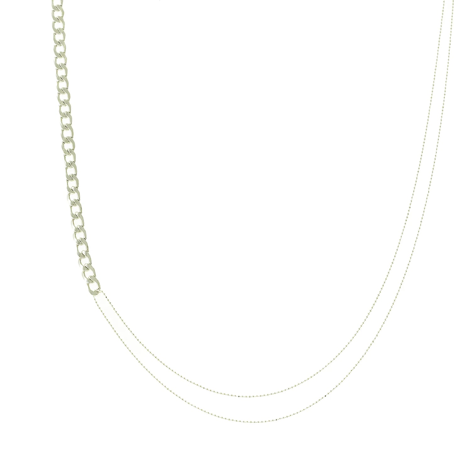 Dual Layered Chain Necklace