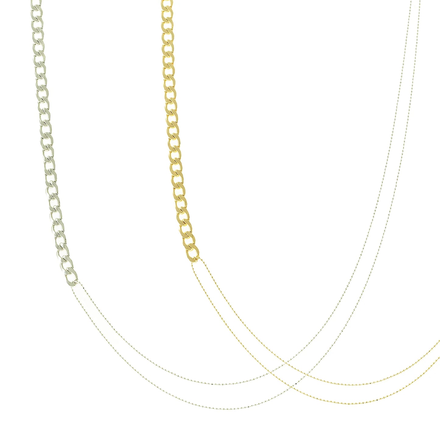 Dual Layered Chain Necklace