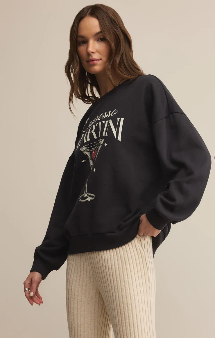 Oversized Espresso Martini Sweatshirt