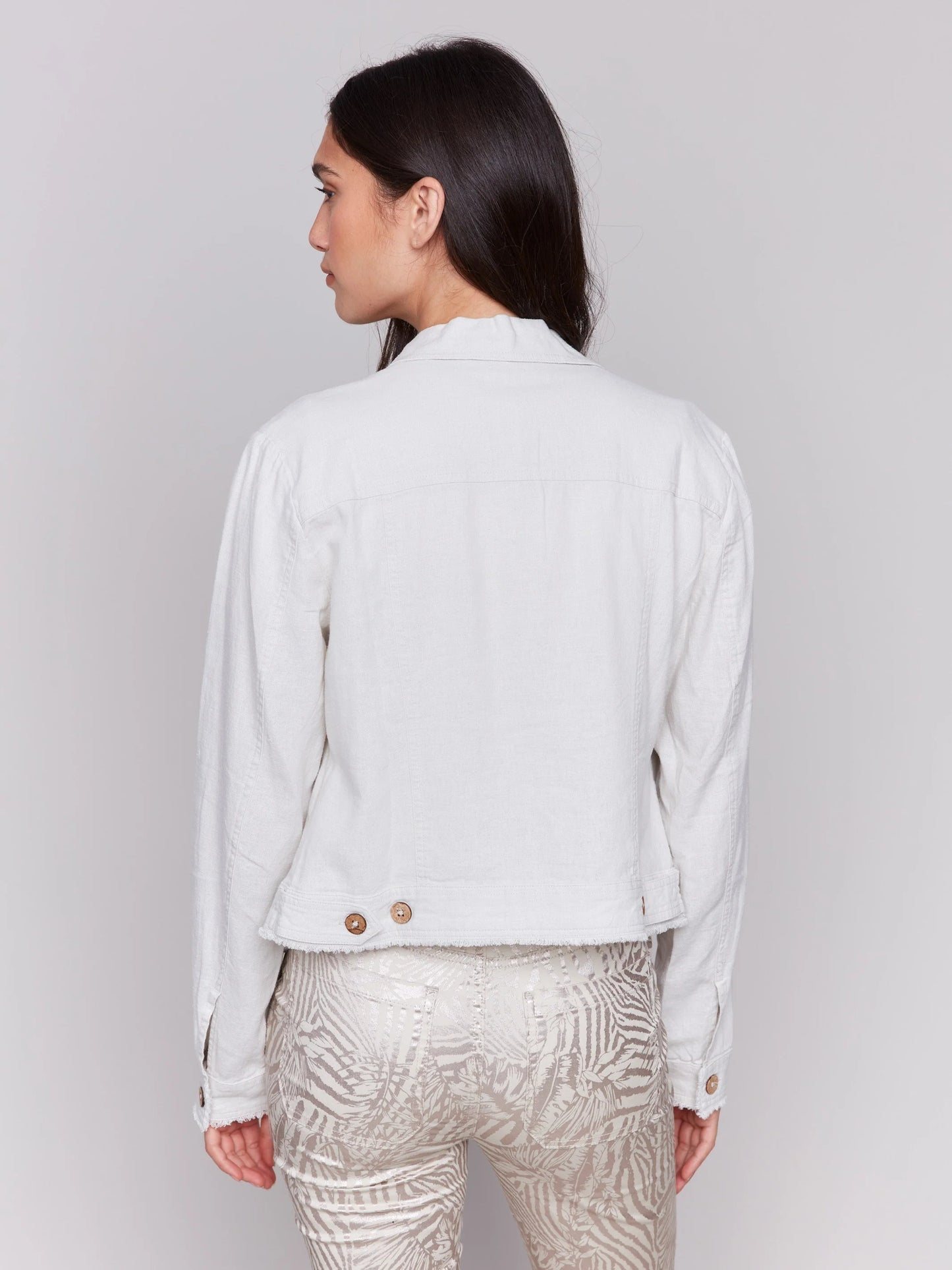 Linen Blend Jacket