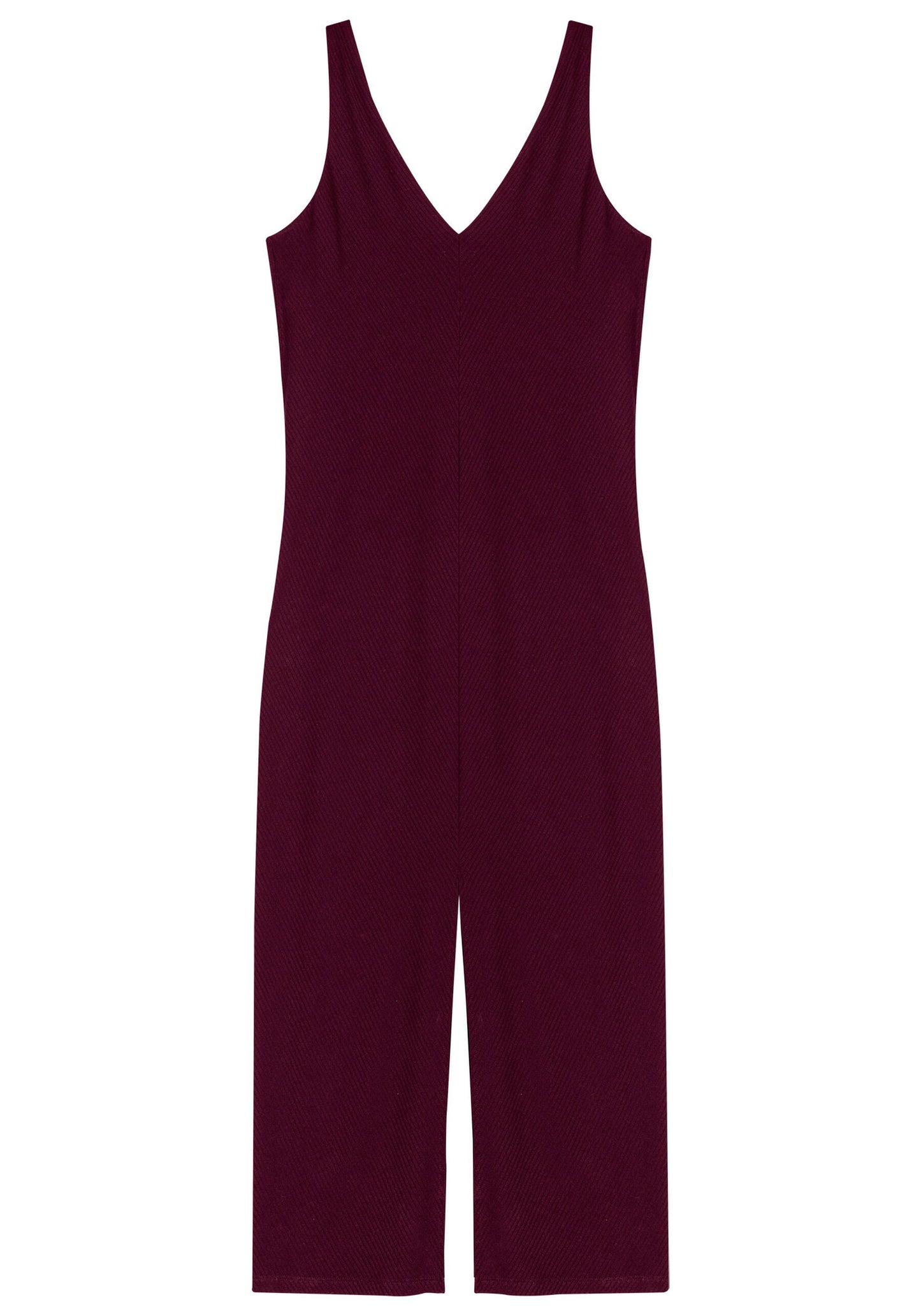 Fluted Midi Dress With Slit