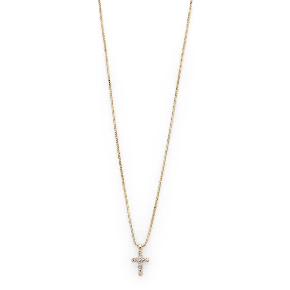 Clara Recycled Cross Necklace