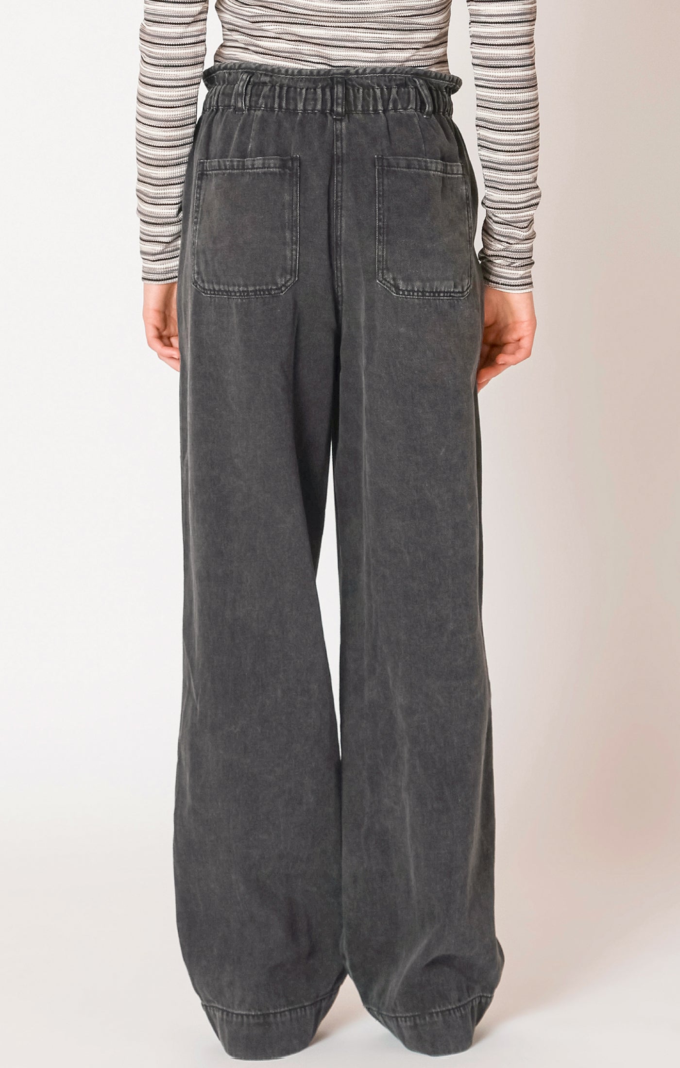 Wide Leg Denim Pant