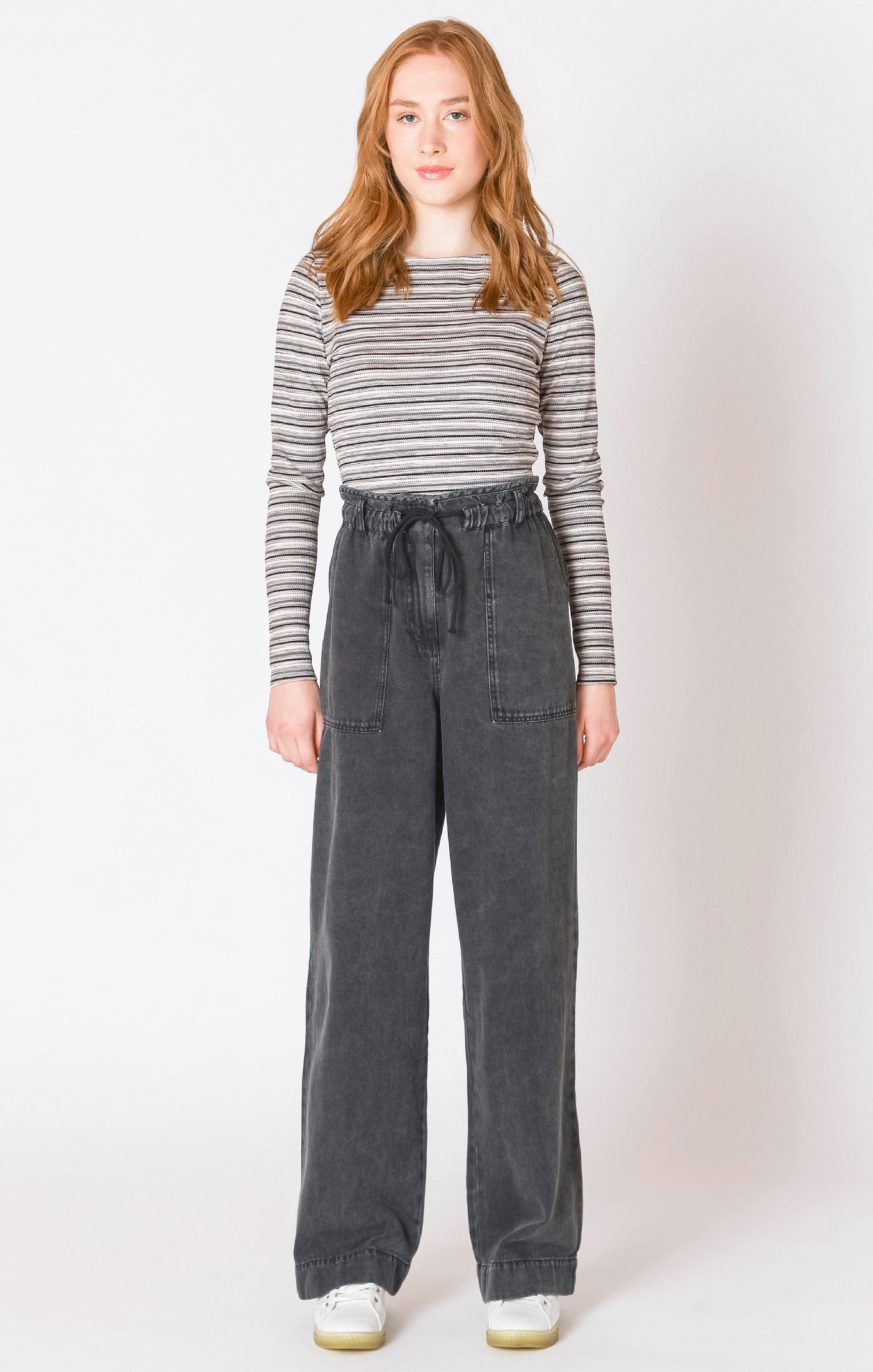 Wide Leg Denim Pant