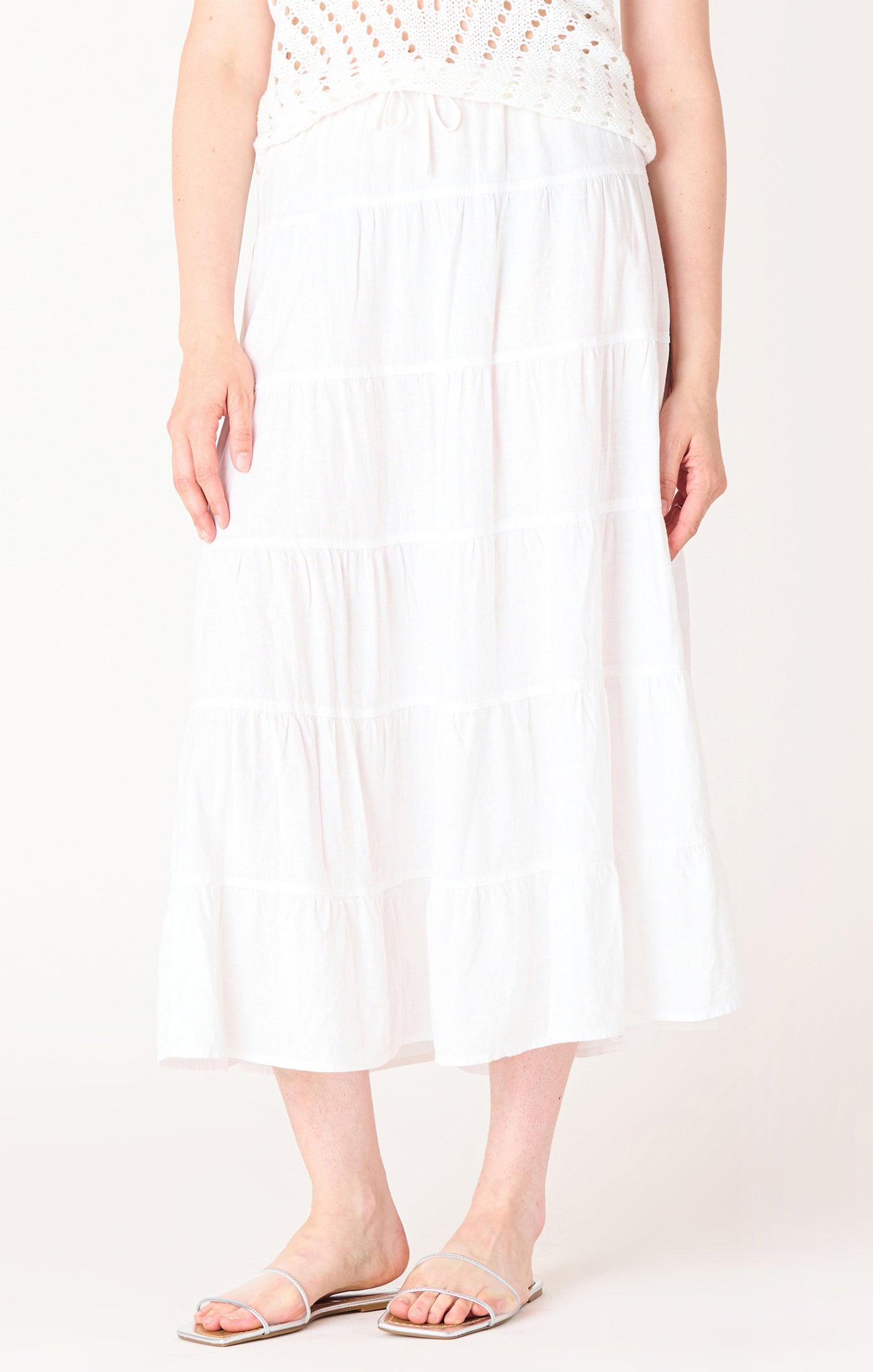 Tiered Maxi Skirt