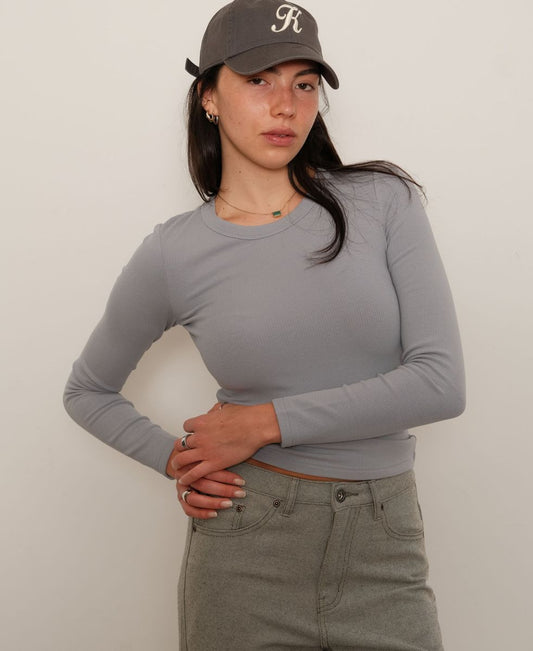 Plush Rib Long Sleeve