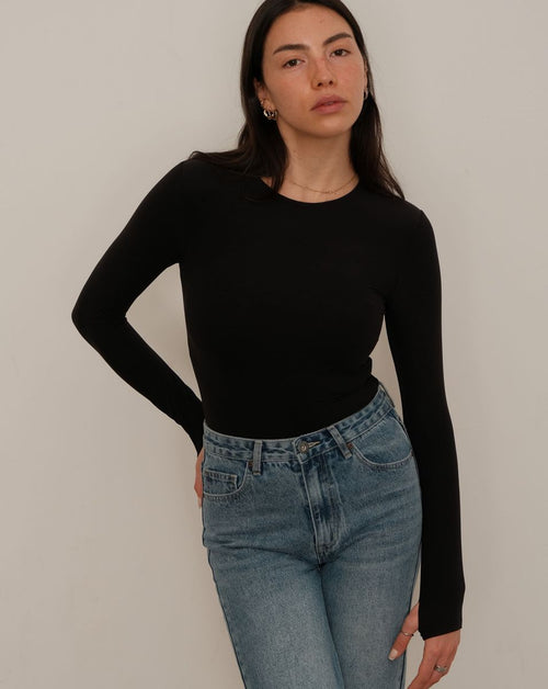 Sabrina Double-Sculpt Top