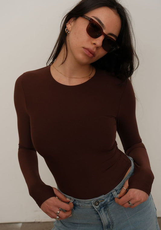 Sabrina Double-Sculpt Top