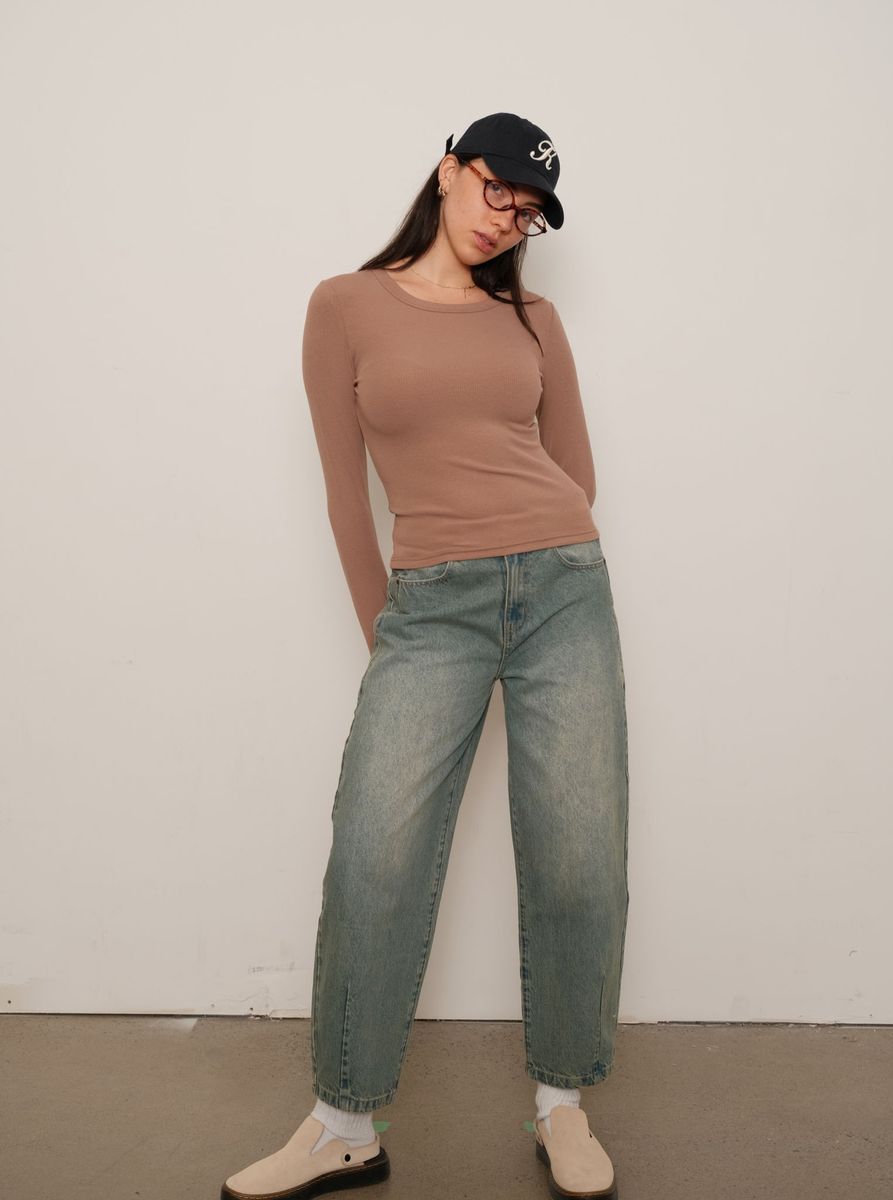 Plush Rib Long Sleeve