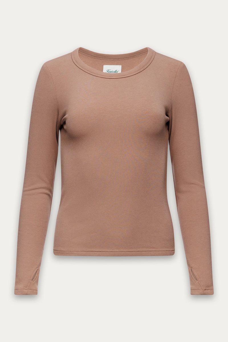 Plush Rib Long Sleeve
