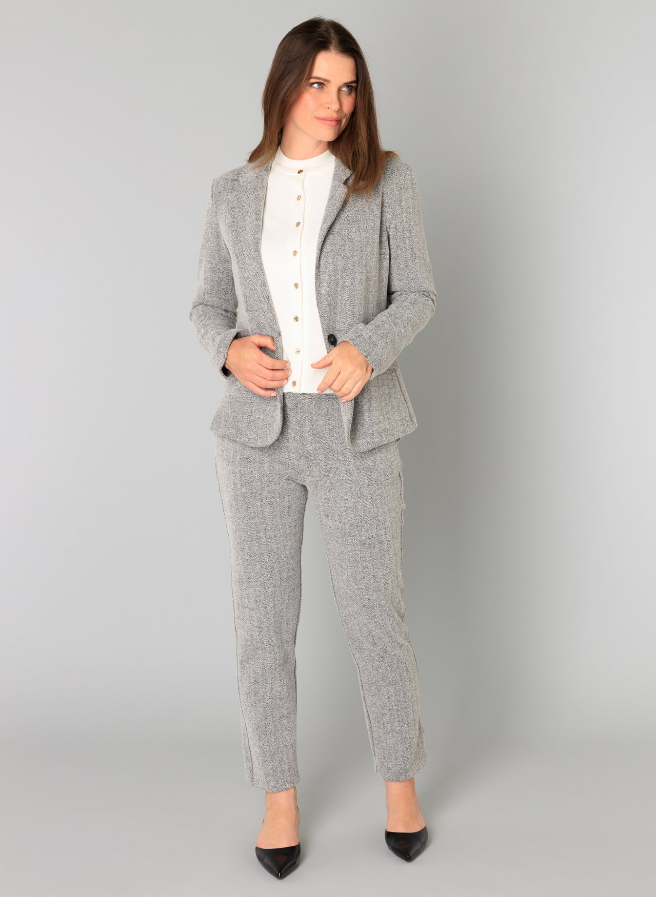Berta Tweed Blazer