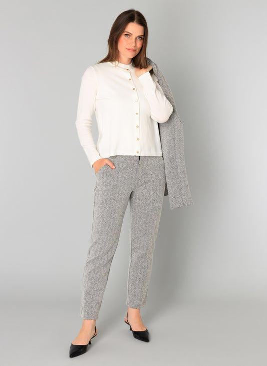 Bertille Tweed Cigarette Pant