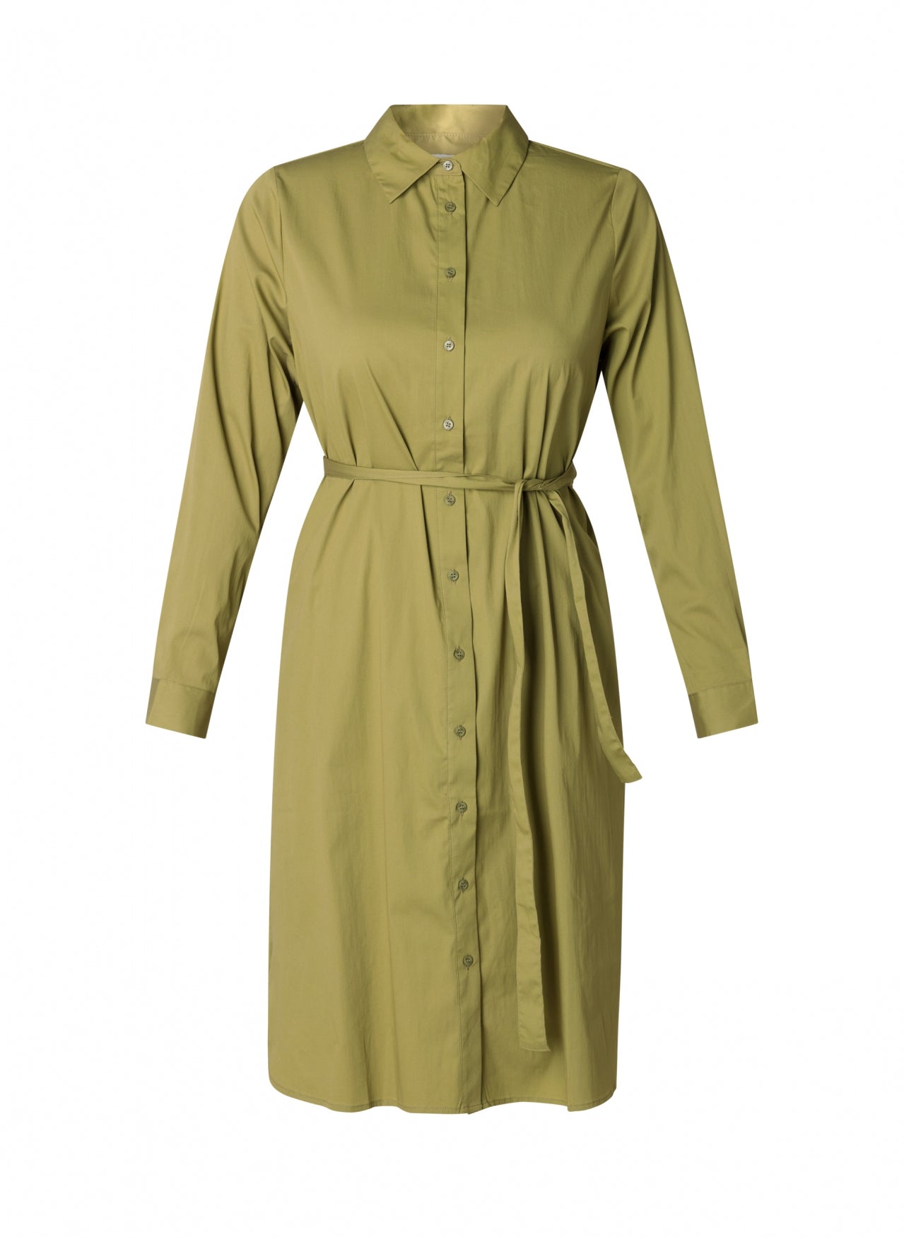 Imke Long Sleeve Midi Shirt Dress