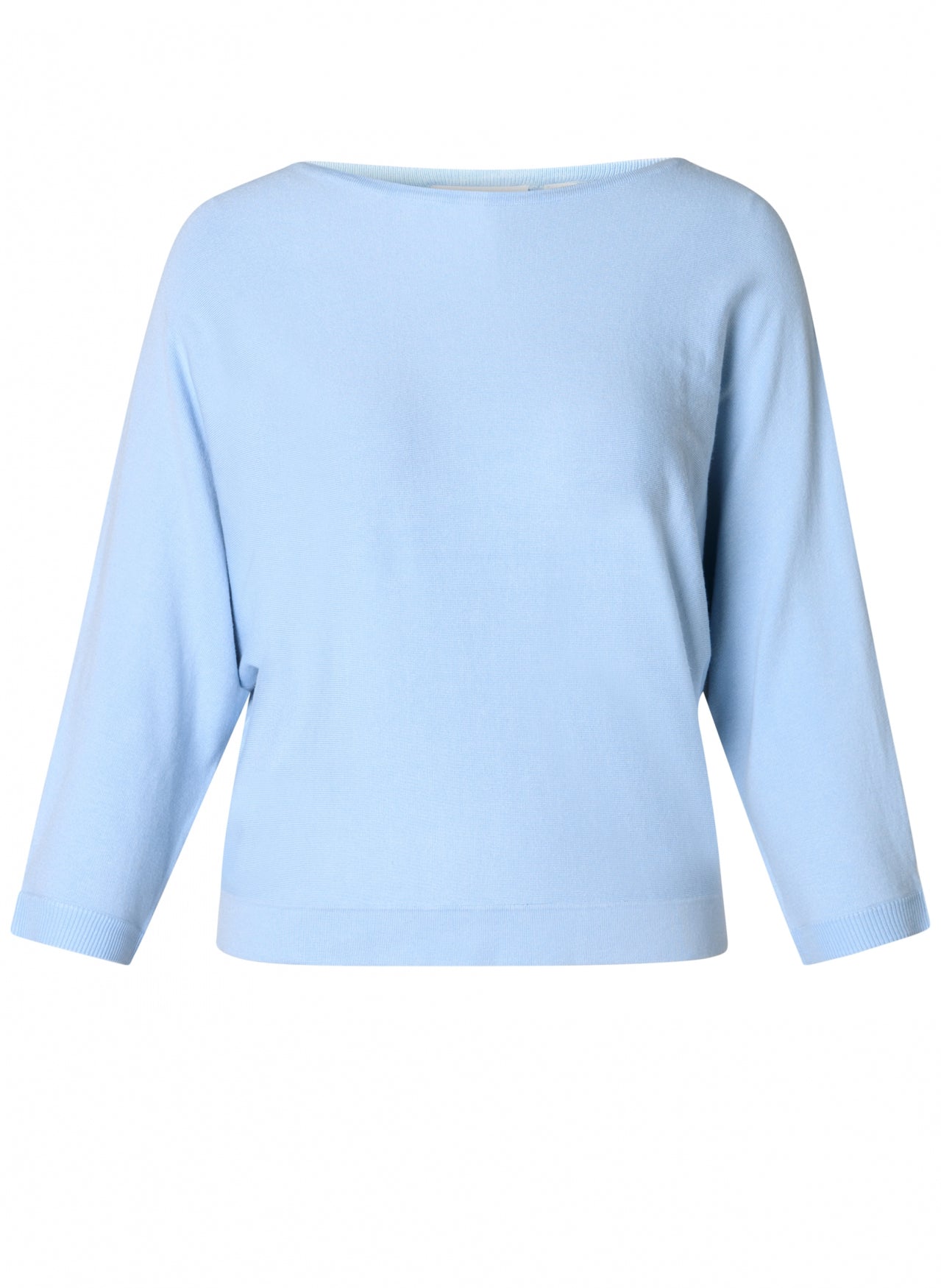 Raina Essential 3/4 Sleeve Boat Neck Sweater