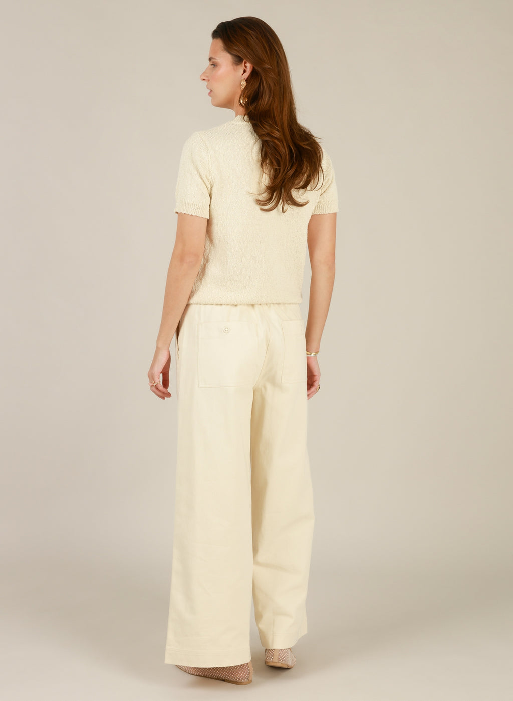 Iliya Short Sleeve Sequin Top