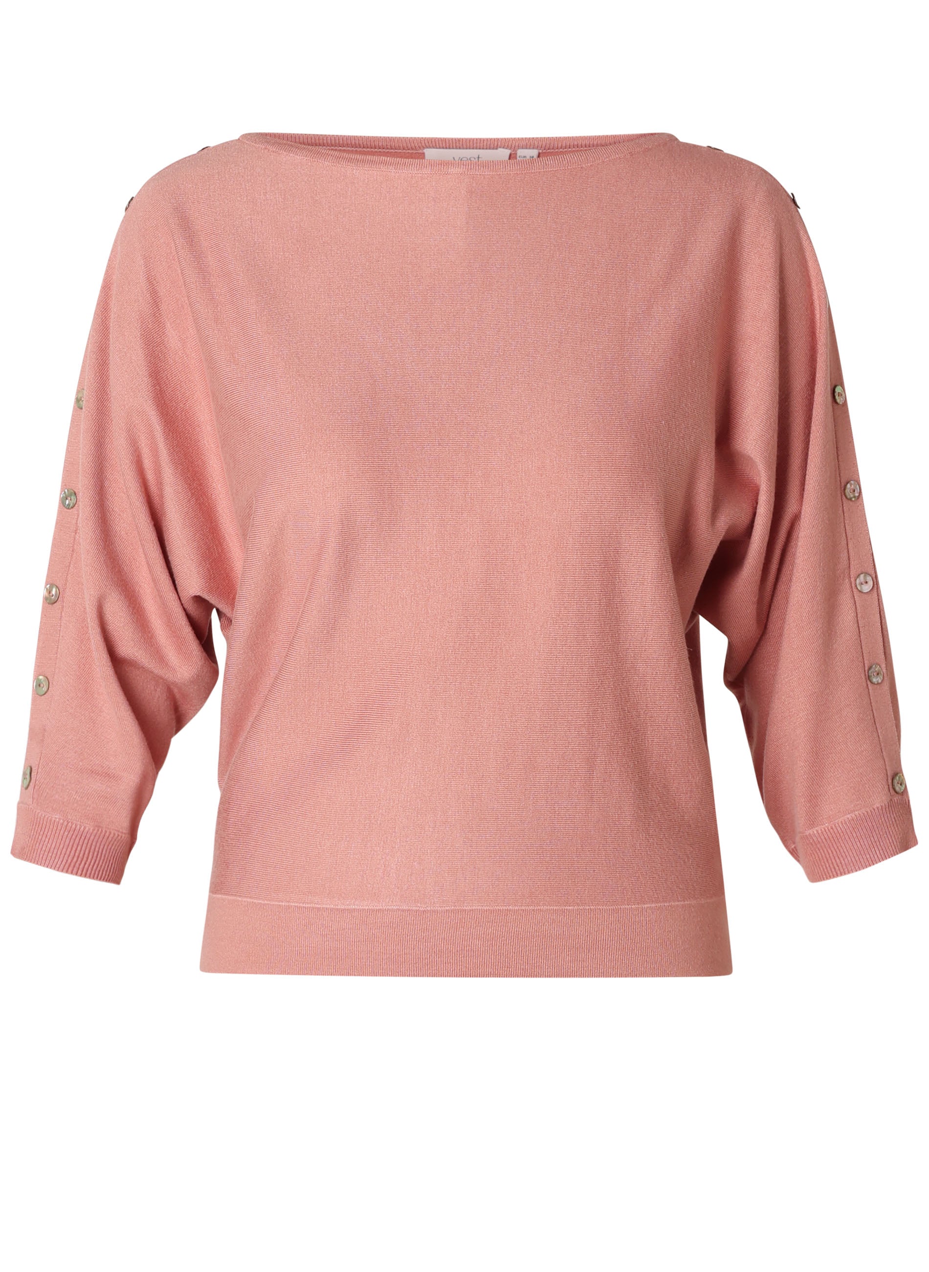 Raina Essential 3/4 Sleeve Boat Neck Sweater