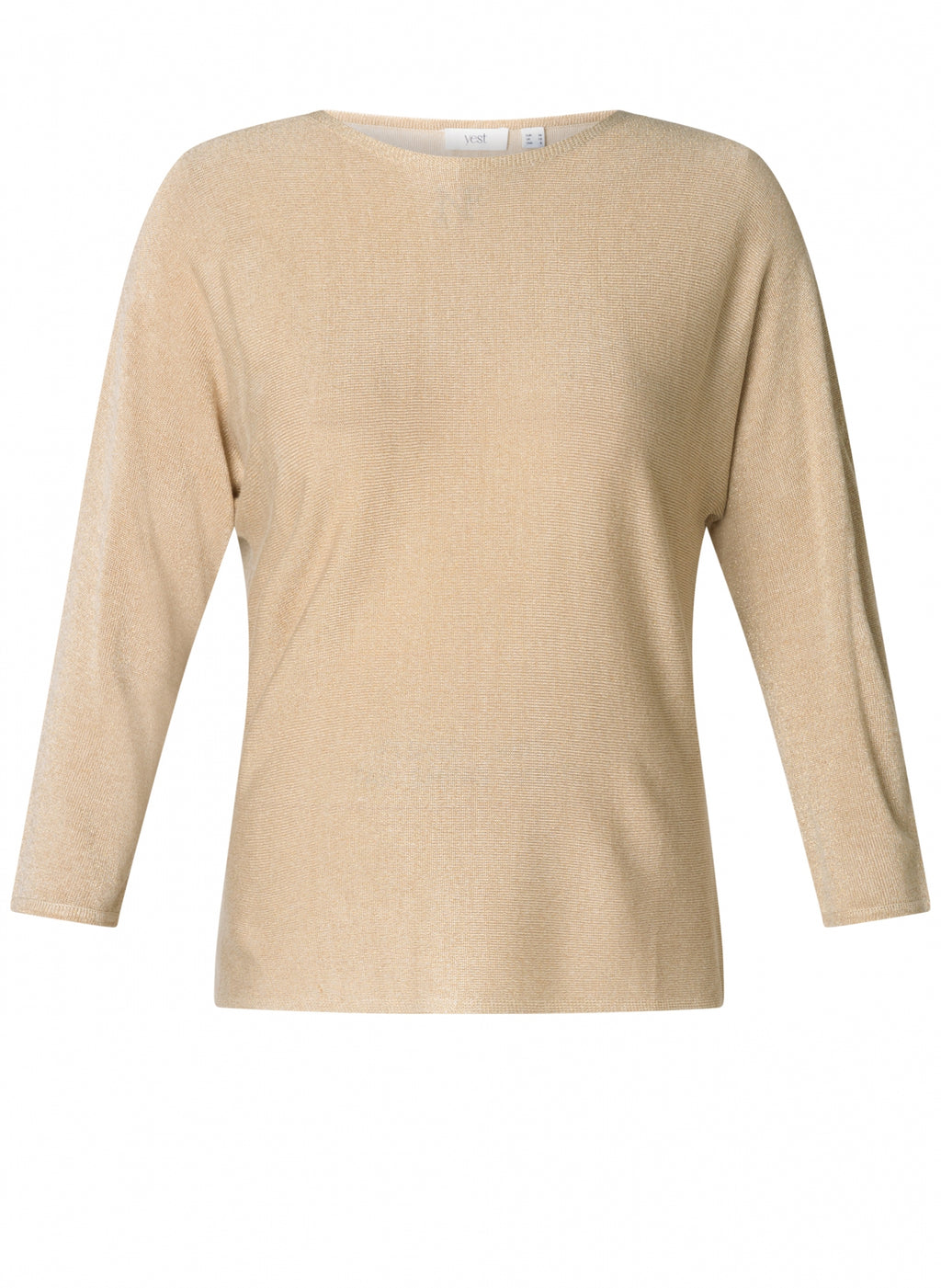 Iskra 3/4 Sleeve Soft Sheen Top