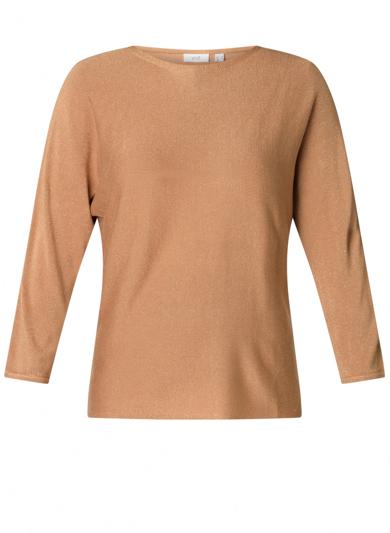 Iskra 3/4 Sleeve Soft Sheen Top