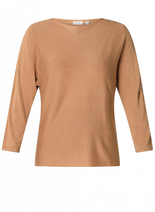 Iskra 3/4 Sleeve Soft Sheen Top