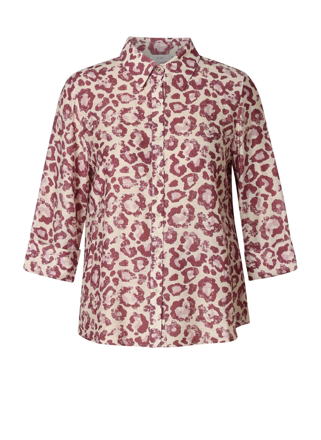 Karlaine 3/4 Sleeve Printed Blouse