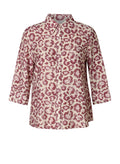Karlaine 3/4 Sleeve Printed Blouse