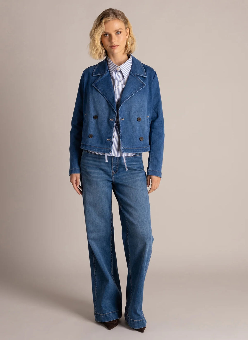 Sonia Tailored Denim Jacket