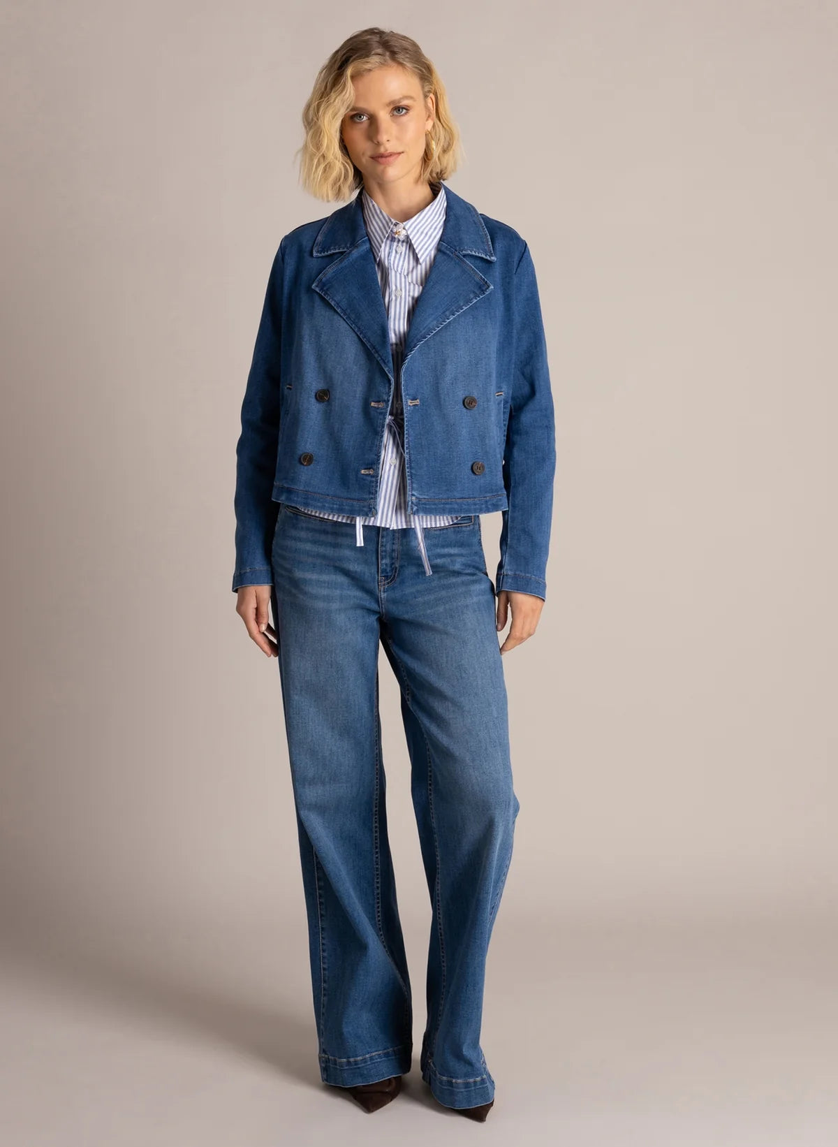 Sonia Tailored Denim Jacket