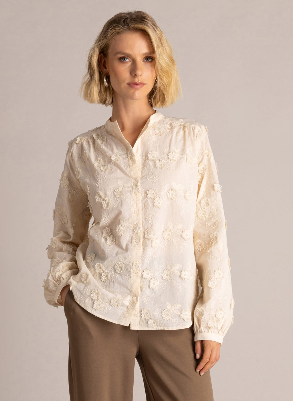 Raya Essential Embroidered Blouse