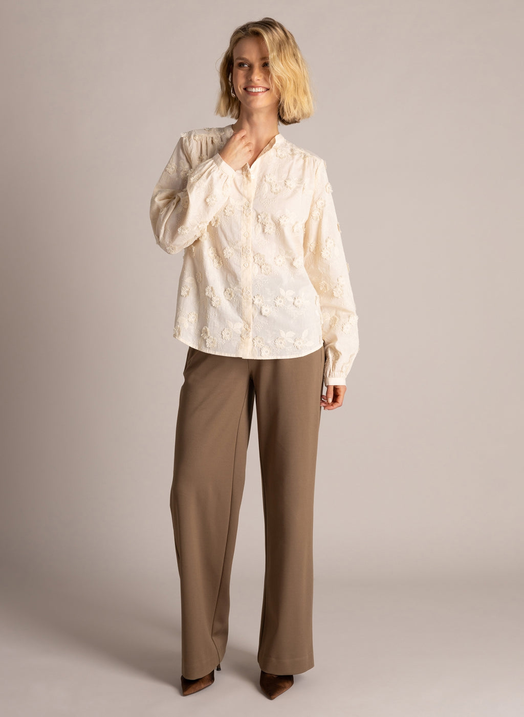Raya Essential Embroidered Blouse