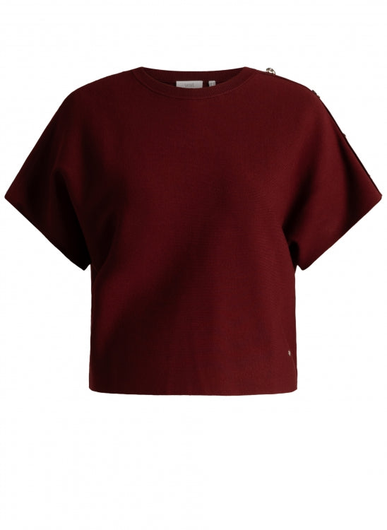 Salma Sweater With Shoulder Button Details
