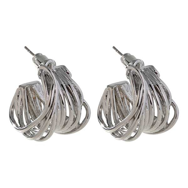 Chain Earring Shiny 18*15mm 03-14336